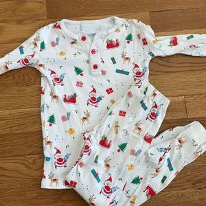 Little English Kids Christmas PJ Set - Size 7